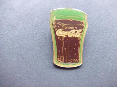 Coca Cola drinkglas emaille